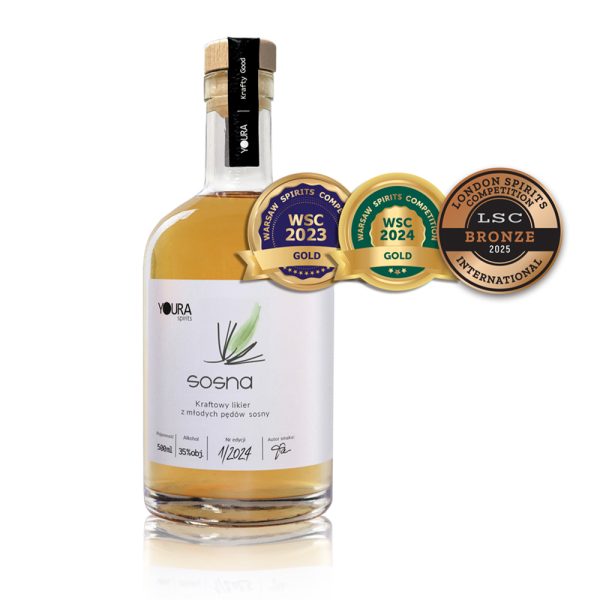Likier SOSNA Youra Spirits 0,5l 35% limited edition
