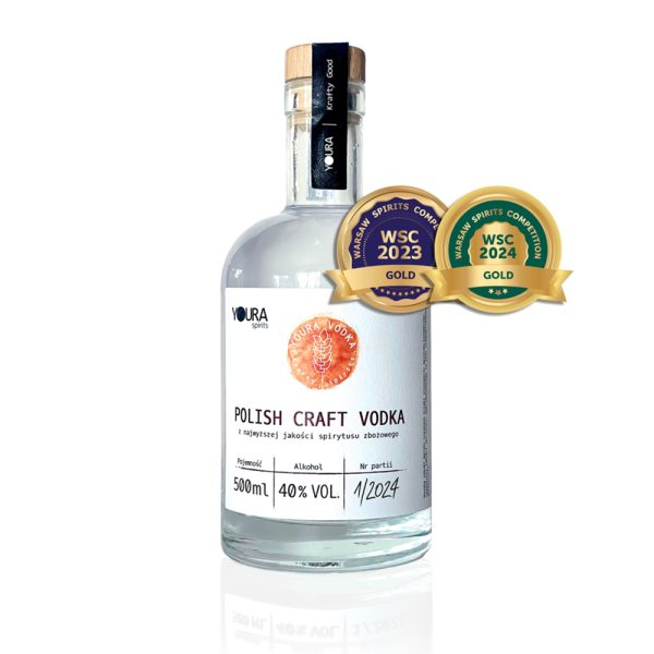 Wódka YOURA VODKA Youra Spirits 0,5l 40%