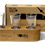 Deseczka + 3 kieliszki do shotów Youra Spirits - obrazek 3