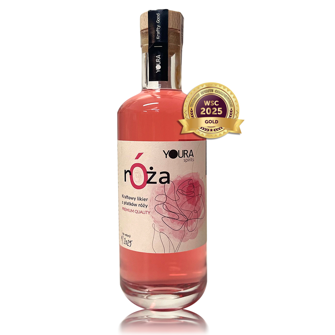 Likier RÓŻA Youra Spirits 0,5l 30% limited edition